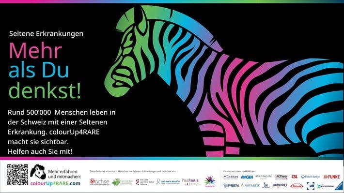 Die Initiative colourUp4RARE engagiert sich für mehr Bewusstsein und konkrete Verbesserungen für Menschen mit seltenen Erkrankungen in der Gesellschaft, in der Gesundheitsversorgung und in der Politik.