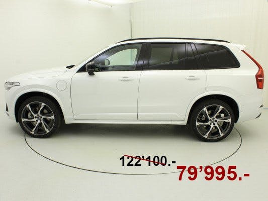 VOLVO XC90 T8 EAWD R-Design à 79'995 francs au lieu de 122'100 francs.