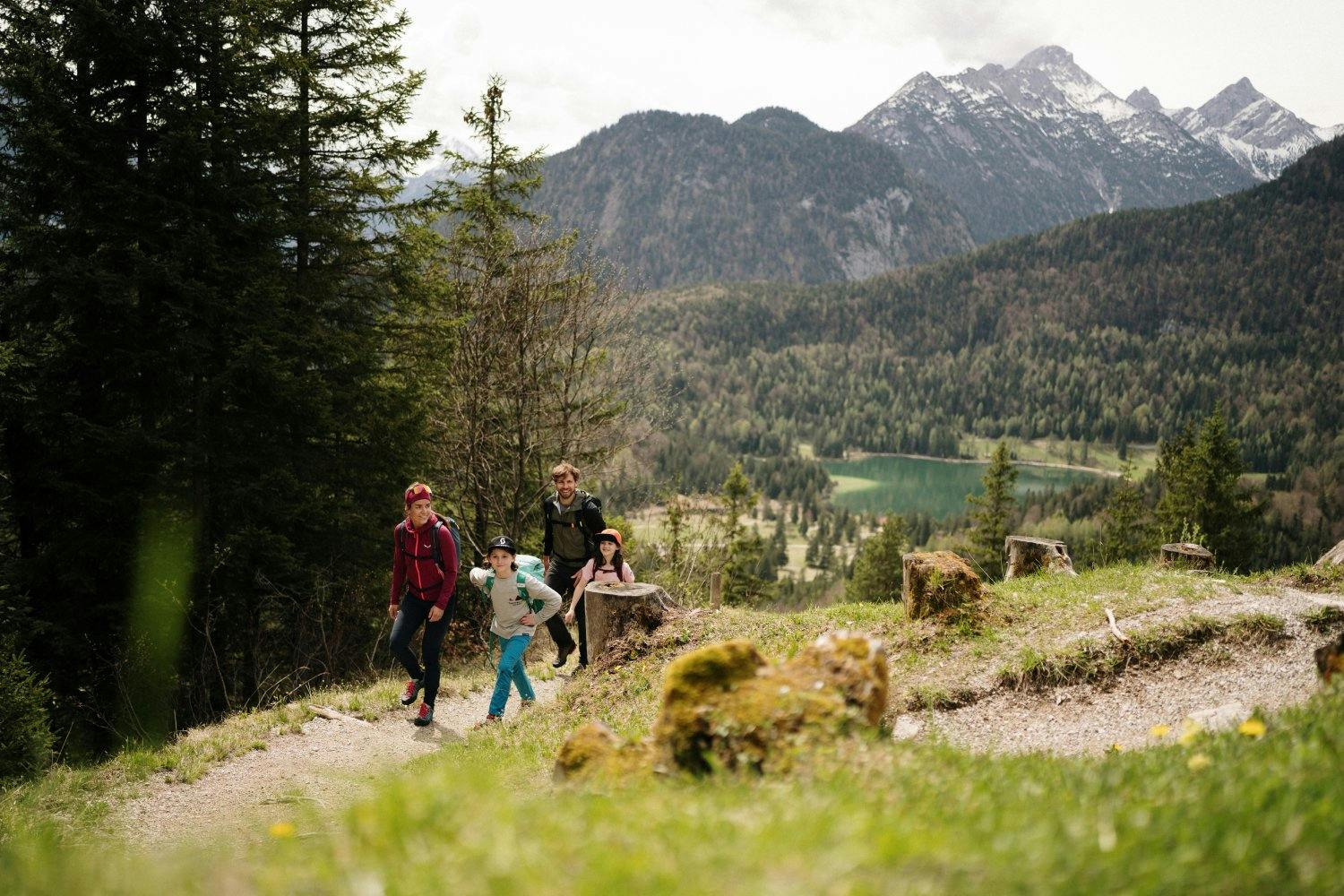 Die Region bietet für Klein und Gross gleichermassen Erlebnisse. Die Kategorien der Wanderrouten reichen von kinderleicht bis hochalpin.