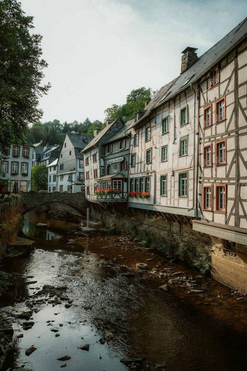 Historischer Ortskern Monschau in der Eifel