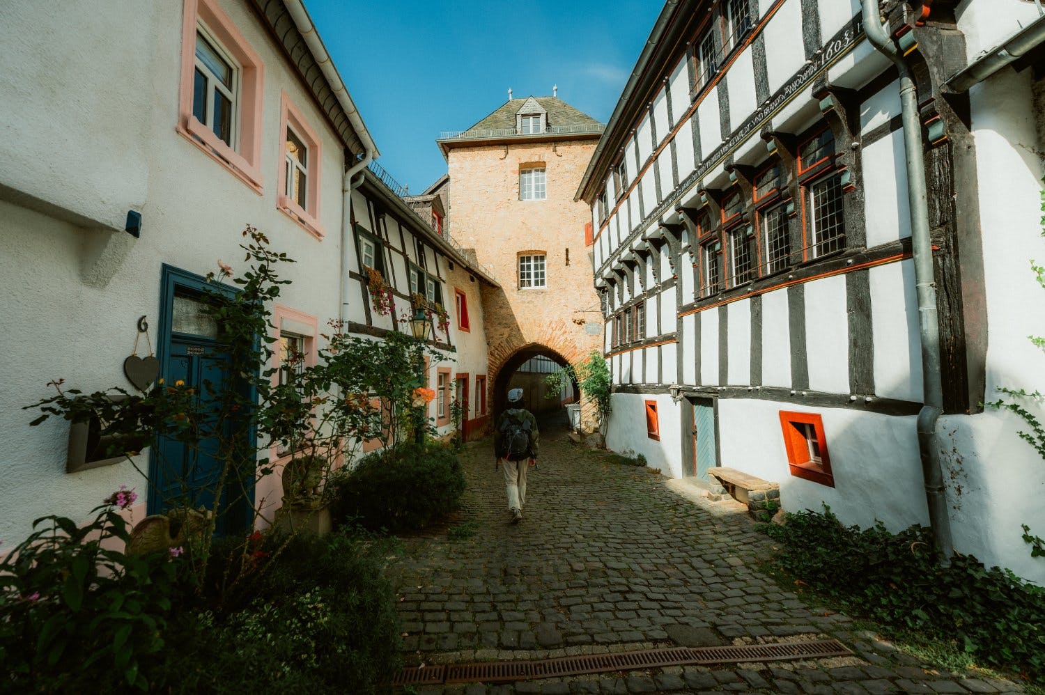 Burgort Blankenheim in der Eifel