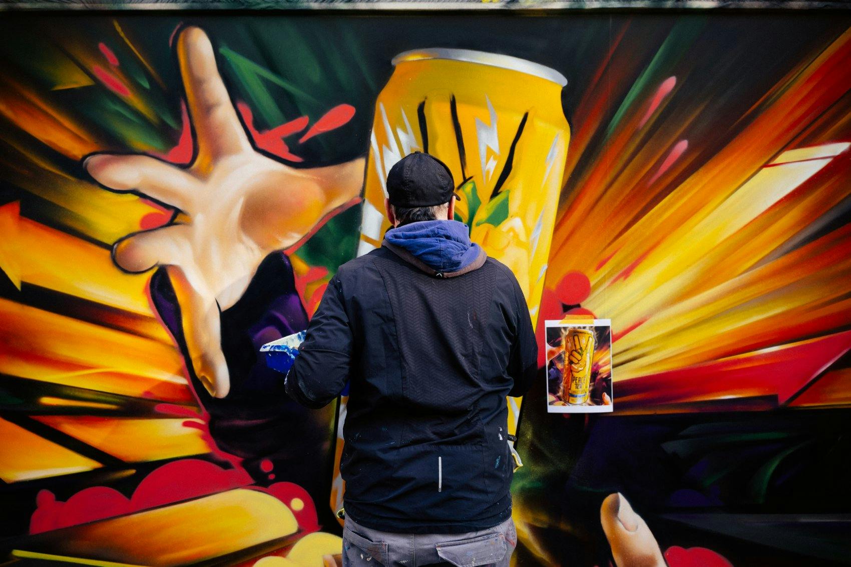 Letzte Touch-ups von Redl.