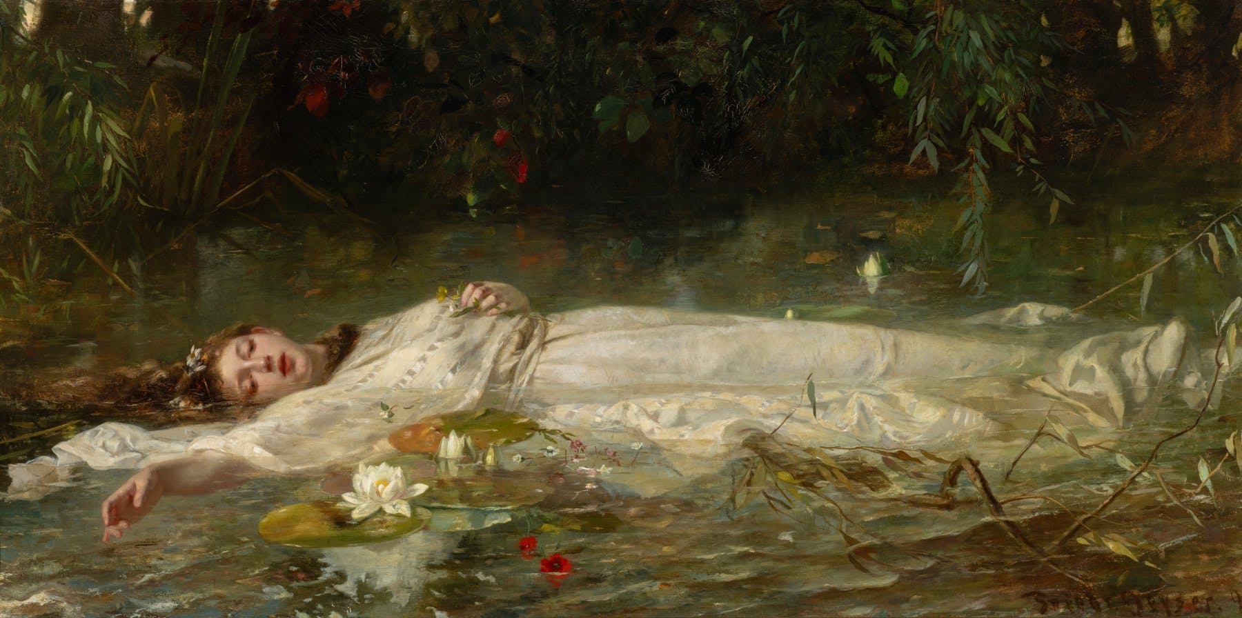 Ein Must-see: die auf dem Wasser treibenden «Ophelia». Die Szene stammt aus William Shakespeares «Hamlet» und wurde 1852 von John Everett Millais gema...