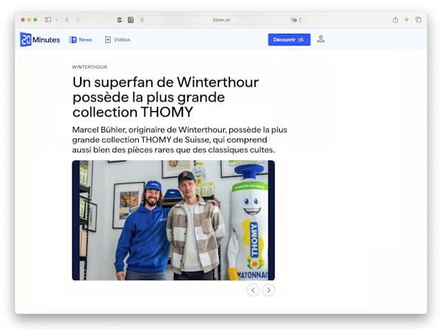 Jan Löning, journaliste à 20 Minuten, connaît Marcel depuis longtemps: il y a un an, il a rendu visite à ce collectionneur passionné pour réaliser un reportage.