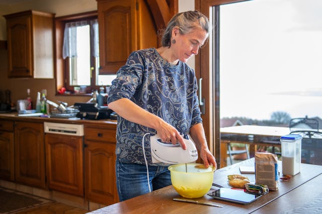 Depuis toute petite, Christine a l'habitude de faire des pâtisseries. Depuis toute petite, Christine a l'habitude de faire des pâtisseries.