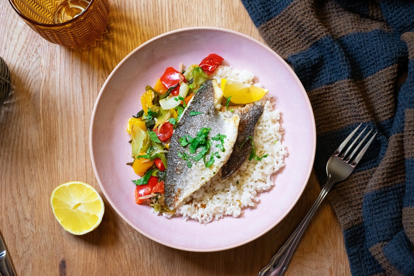 Doradenfilet mit Tamarindensauce