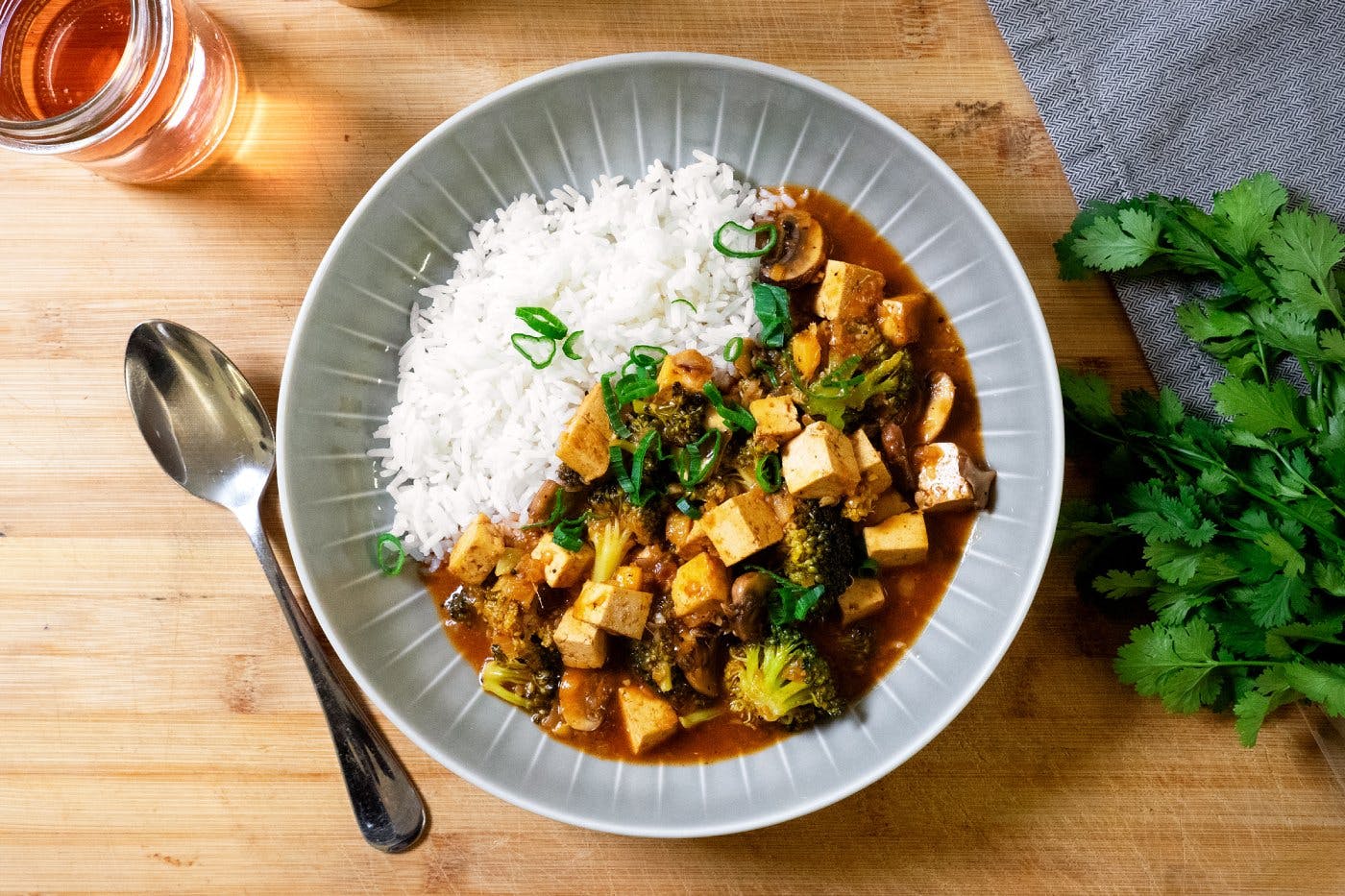 Mapo Tofu mit Jasminreis