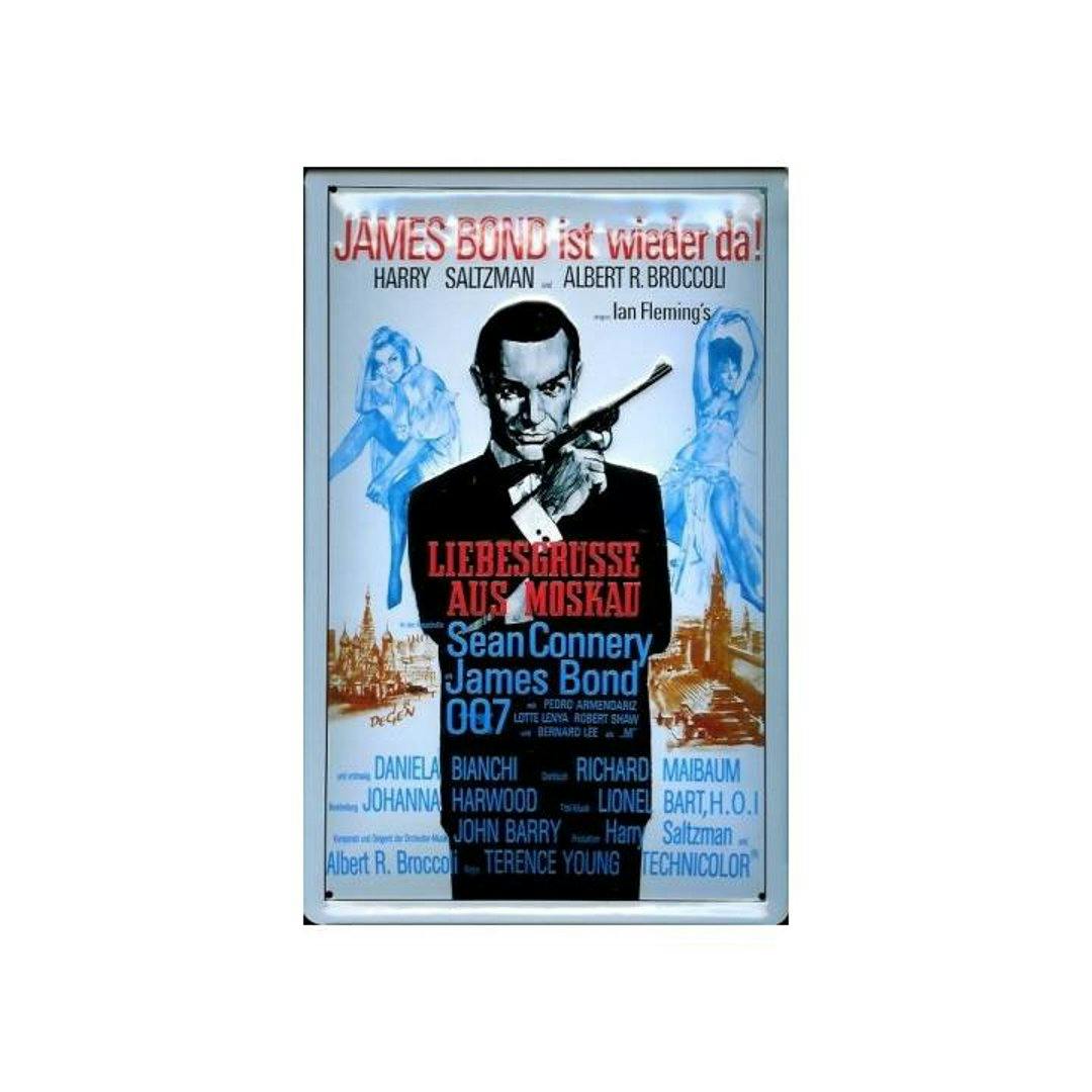 R.I.P. Sean Connery: Affiche James Bond, 20 × 30 cm, 34 fr. 90,