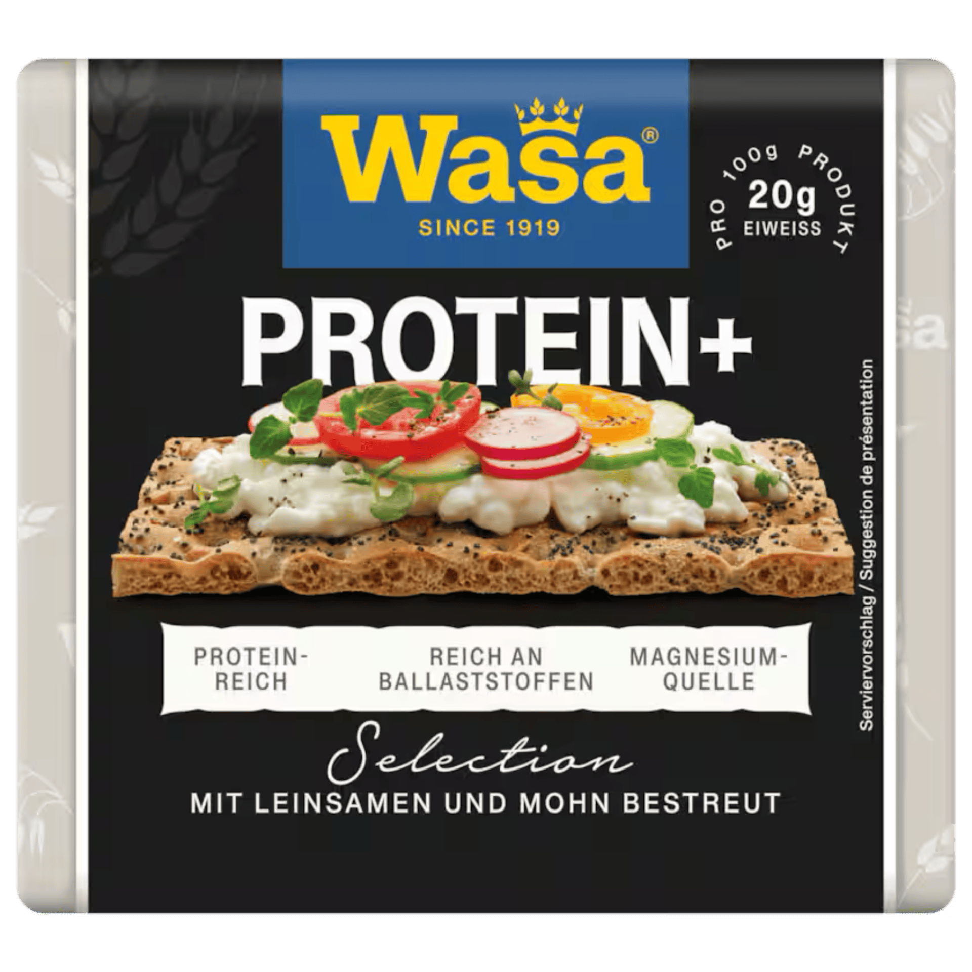 Einfach, unkompliziert: Mit Wasa Protein+ lässt sich die Proteinzufuhr im Alltag ganz leicht erhöhen.