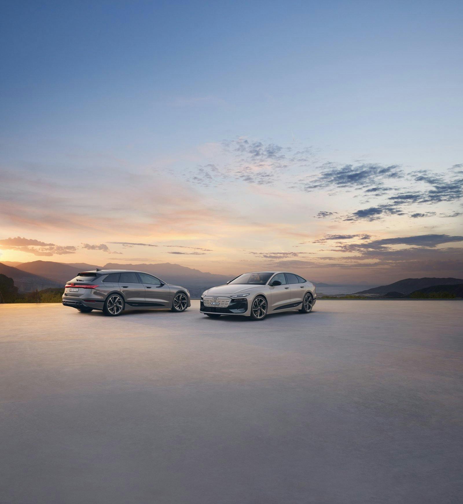 Elektrisierende Vielseitigkeit: Audi A6 e-tron und Q6 e-tron