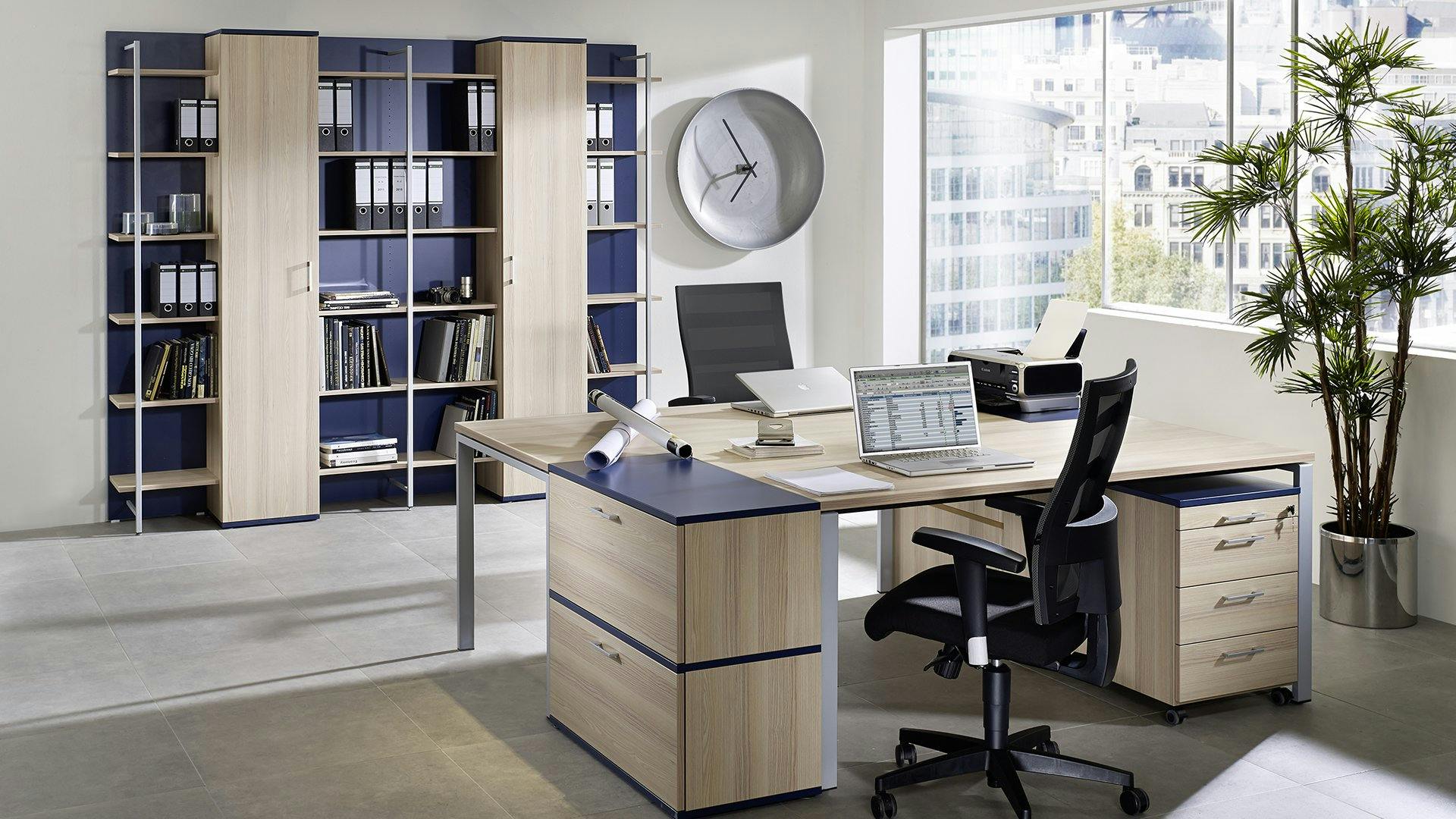 Professionell arbeiten im Homeoffice von Omlin.