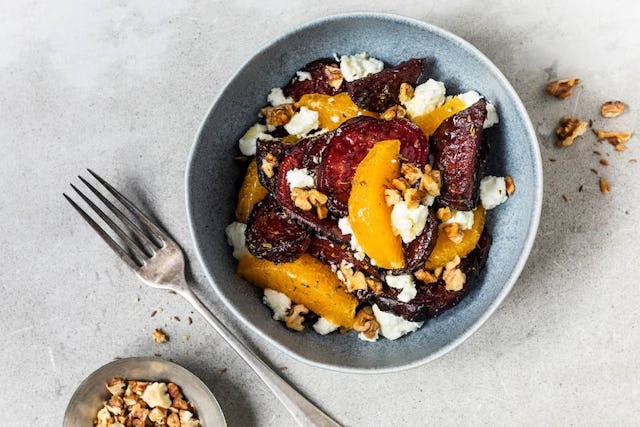 Hier findest du das Rezept für den laufwarmen Randensalat. Hier findest du das Rezept für den laufwarmen Randensalat.