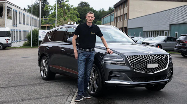 Grosser Fan des Auto-Abos: Jeffrey D. ist zufriedener Carvolution-Kunde.