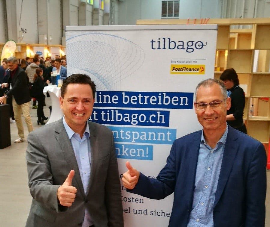 Harley Krohmer (Verwaltungsrat) und David Fuss (CE0)