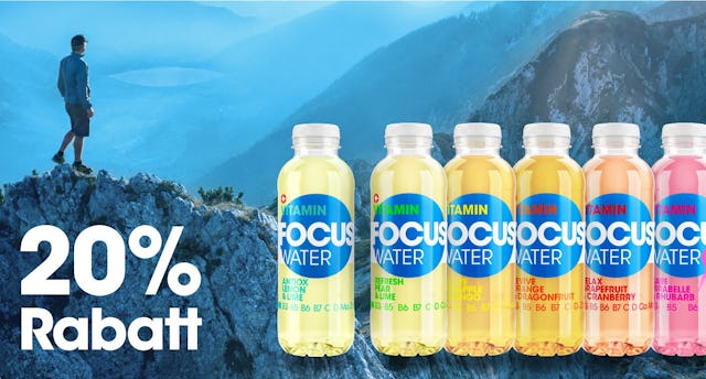 Bestelle den kalorienarmen Durstlöscher direkt nach Hause!