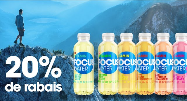 Commande cette boisson peu calorique directement chez toi!