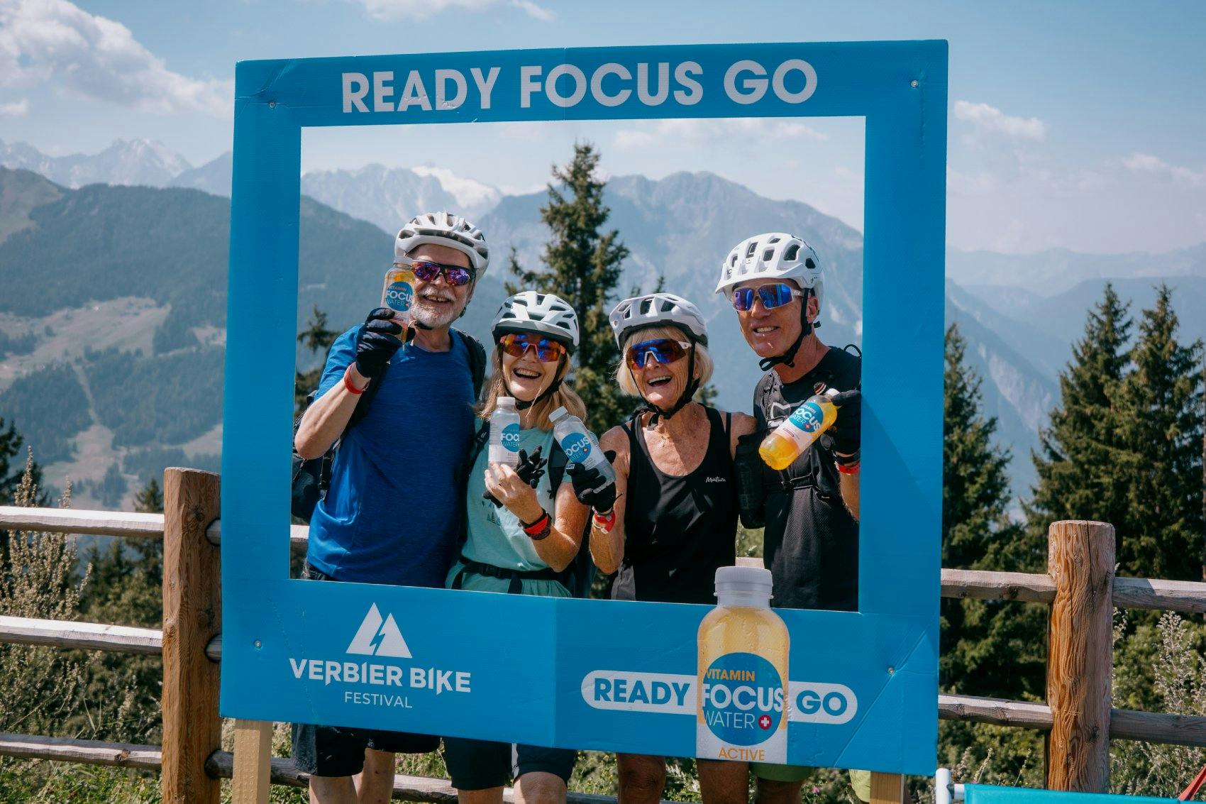 Toutes les générations trouvent leur terrain de jeu au Verbier Bike Festival.