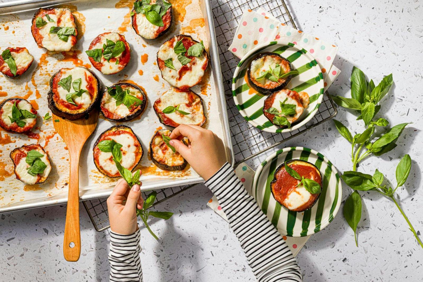 Pizza d’aubergine