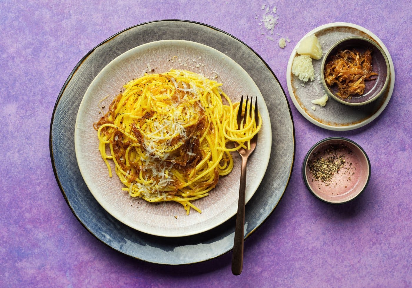 Cacio e Pepe au safran