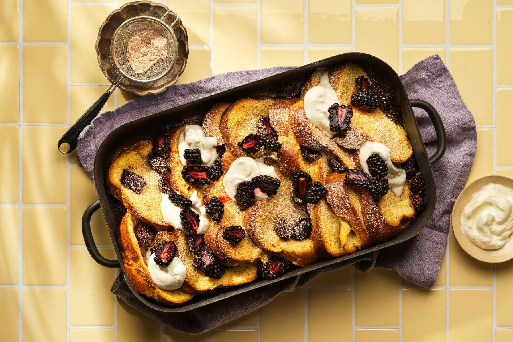 Gratin de pain perdu