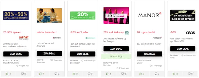 So einfach kommt man an Schnäppchen: Angebote auf Blackfridayschweiz.ch