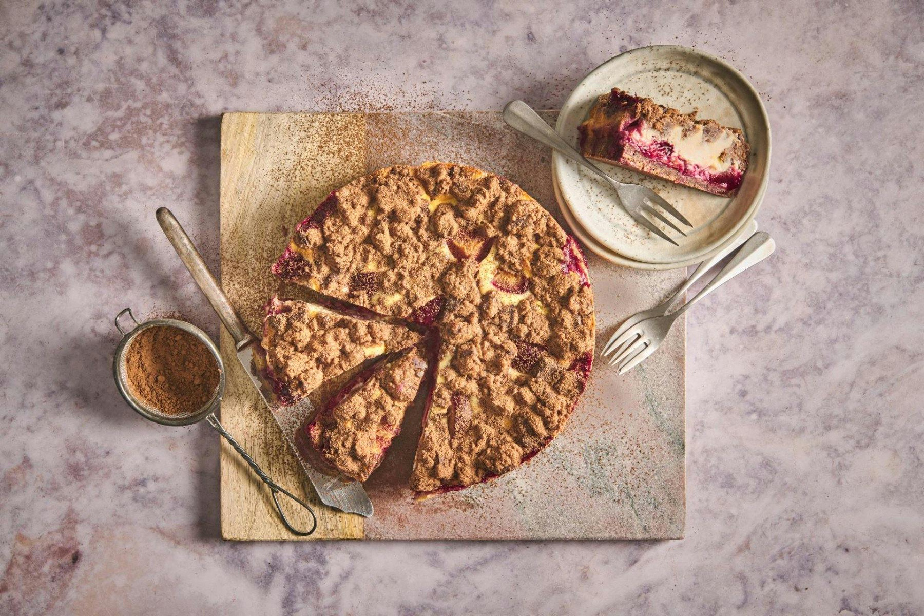 Gâteau au chocolat et aux pruneaux