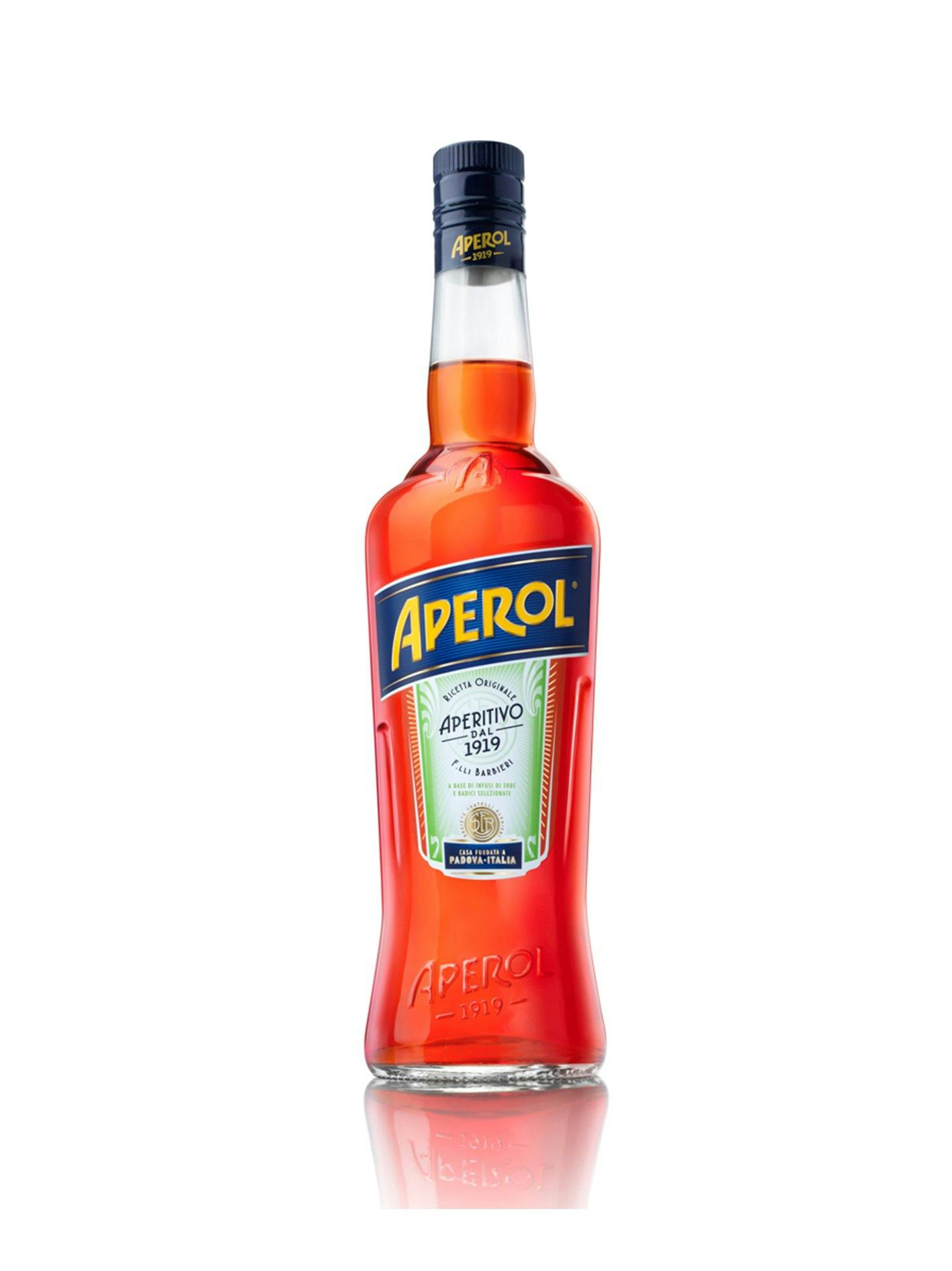 Chillfaktor: Aperol Bitter, 70 cl, 11 % Vol., 14.50 Franken, bei Coop**.