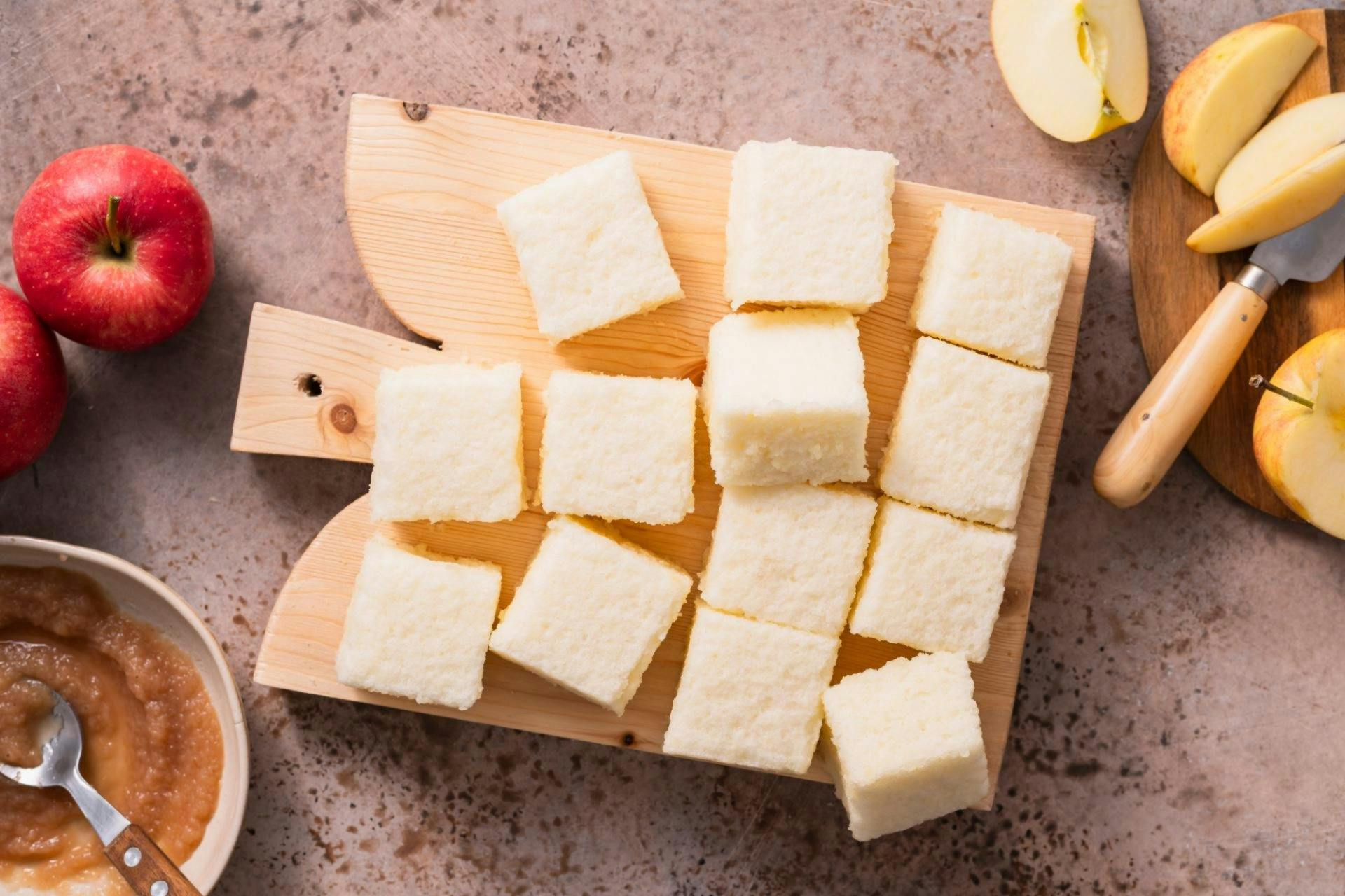 Apfel-Marshmallows