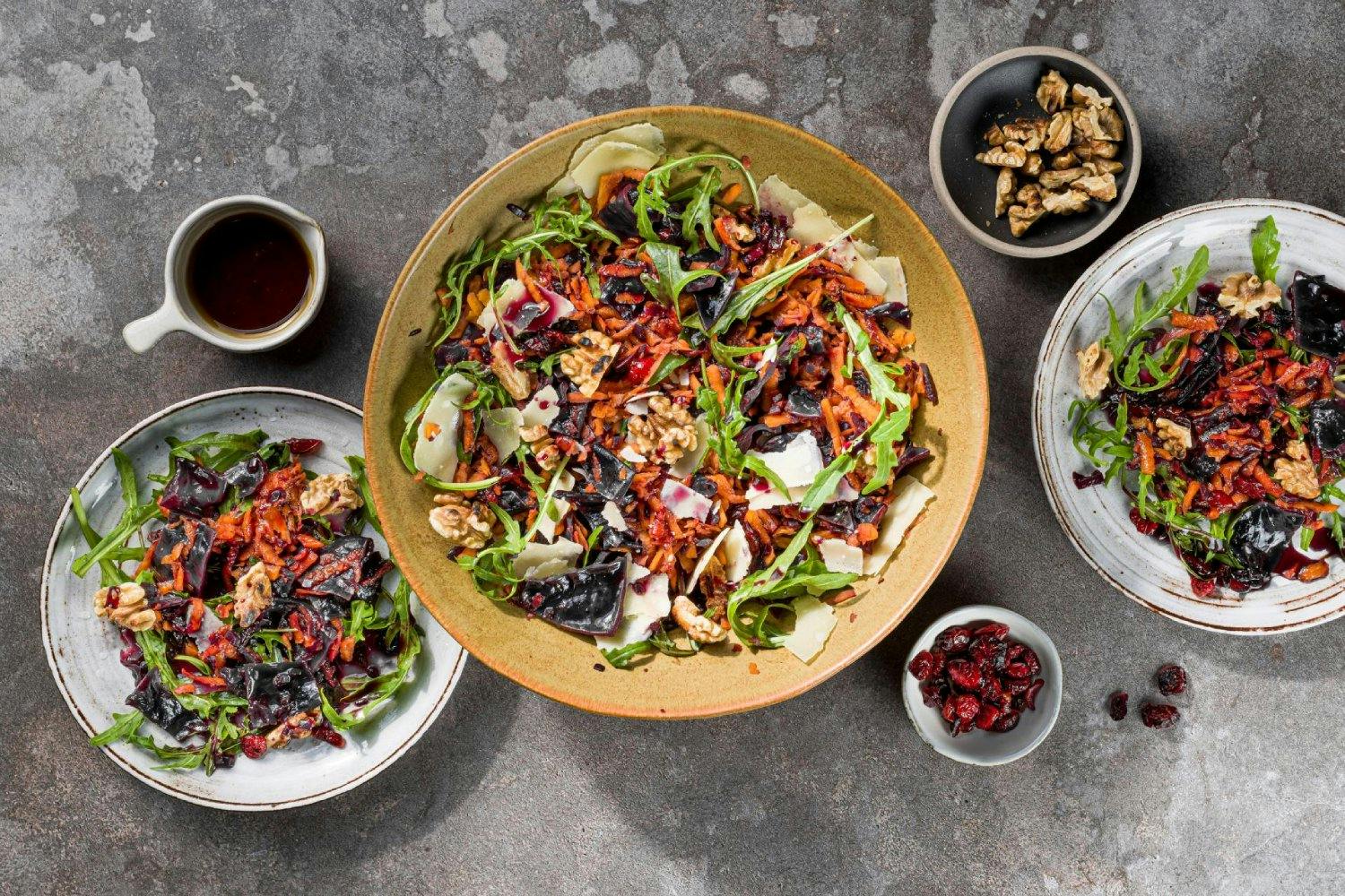 Herbstsalat mit Zimt