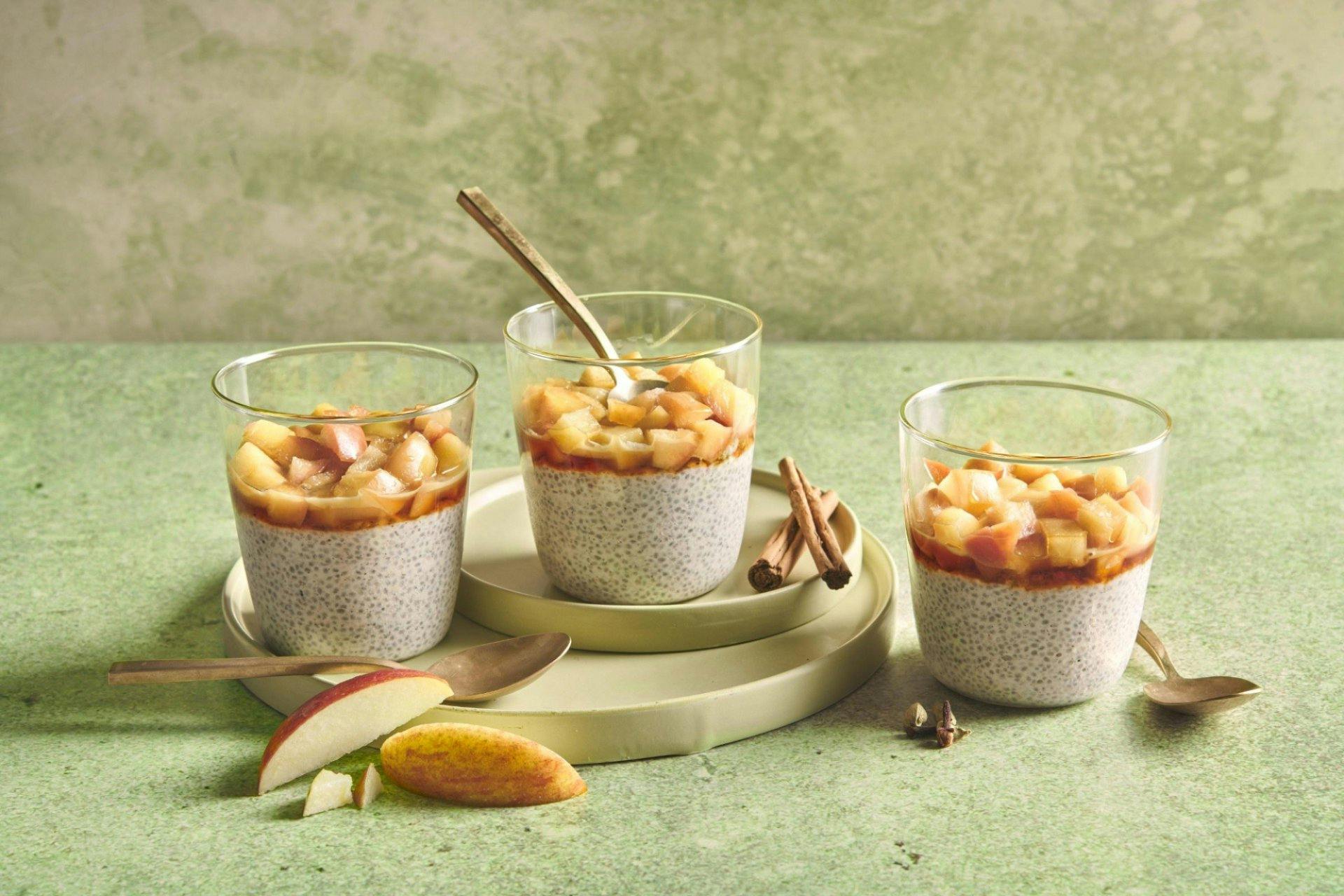 Apple Spice Chia Pudding