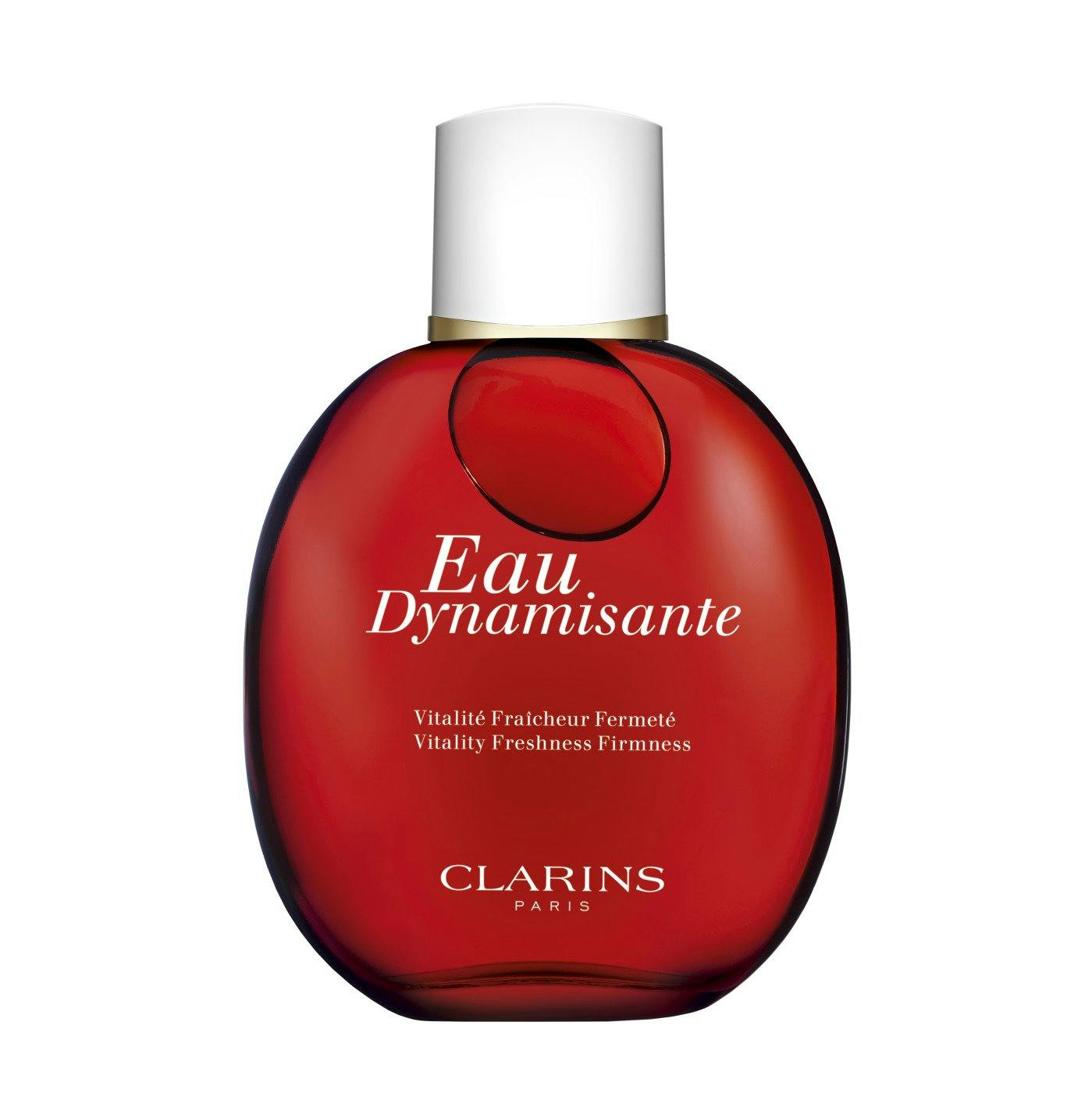 Eau Dynamisante ist der erste Aromaduft von Clarins, der den Duft und die Pflegewirkung der Pflanzen in sich vereint, für absolutes Wohlgefühl.