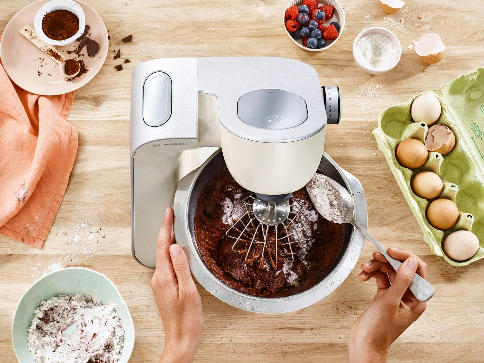 Selbermachen liegt voll im Trend - auch in der Küche. Doch das ist gar nicht immer so einfach: Kuchenteigzubereitung mit der MUM 5.