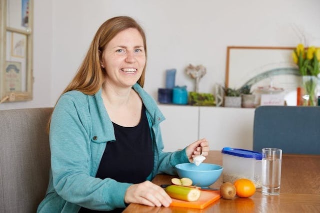 Mit einem Buch statt lästigen Diäten: Franziska Marti hat mit dem Buch von Dr. Stutz über 20 Kilos abgenommen.