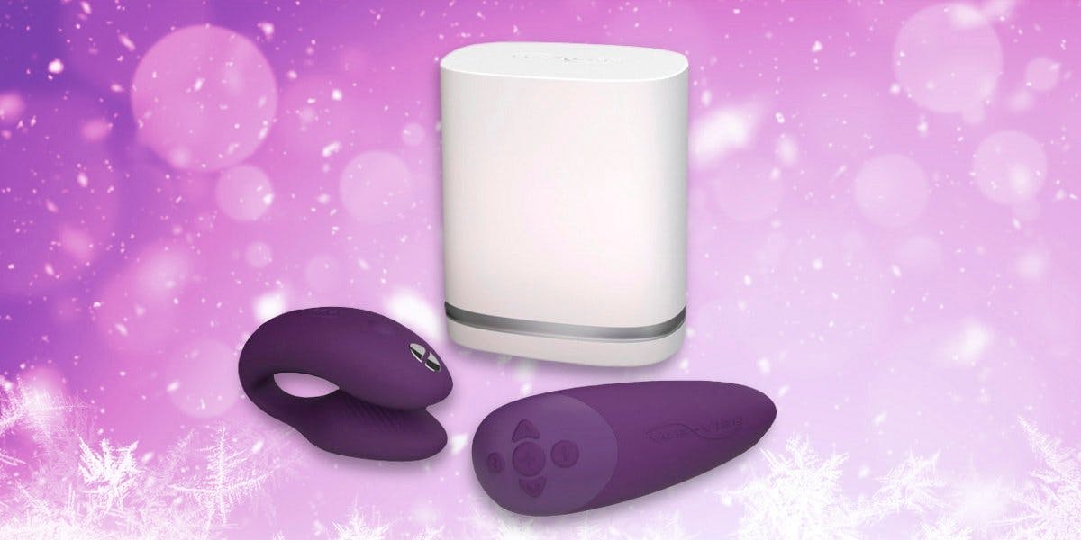 Ein Vibrator, der sich über eine Fernbedienung und die App steuern lässt und sich perfekt an die weibliche Anatomie anpasst: der We Vibe Chorus.