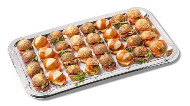 Mini-Sandwiches, Partybrote, Canapés und vieles mehr gibt es