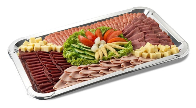 Vorspeisenplatten mit (oder ohne) Fleisch, Käse oder Antipasti können