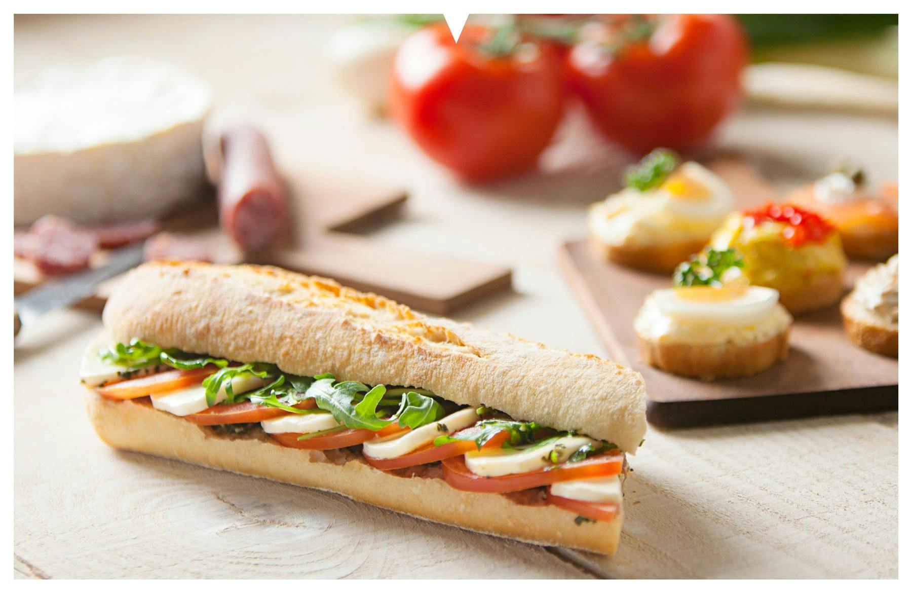 ...Sandwiches, Canapés, Partybrote...