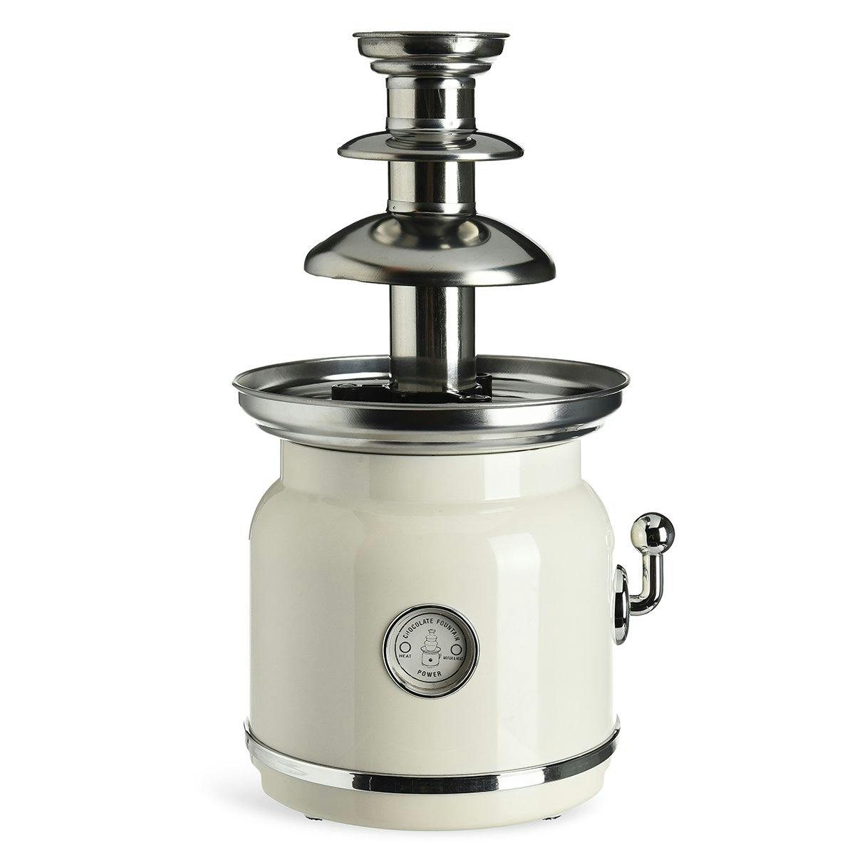 Zum Anschluss über das Netzkabel an eine haushaltsübliche Steckdose. Material: 80 % Acrylnitril-Butadien-Styrol (ABS) und 20 % Edelstahl