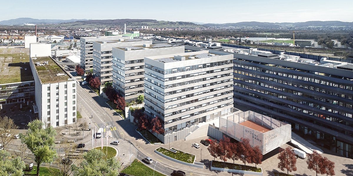 Attraktive Mischnutzung mit Büro- und Gewerbeflächen, Fitnesscenter, Co-Working Spaces und diversen Gesundheitsanbietern. 2021 wird zusätzlich ein Gig...