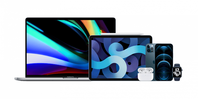 Jetzt bei DQ Solutions im Geräte-Abo zu haben: MacBook Pro, MacBook Air, iPad Pro, iPhone SE, iPhone 12, Airpods und Apple Watch.