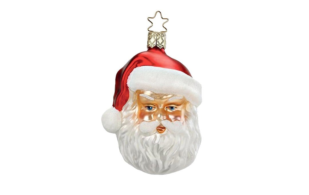 Bonjour Père Noël: boule de Noël Santa 
de Inge Glas Manufaktur, 11 fr. 95,