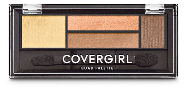 Schimmernd: Covergirl Lidschattenpalette 
«Go for the golds 705», Fr. 11.90, bei Coop. Schimmernd: Covergirl Lidschattenpalette 
«Go for the golds 705», Fr. 11.90, bei Coop.
