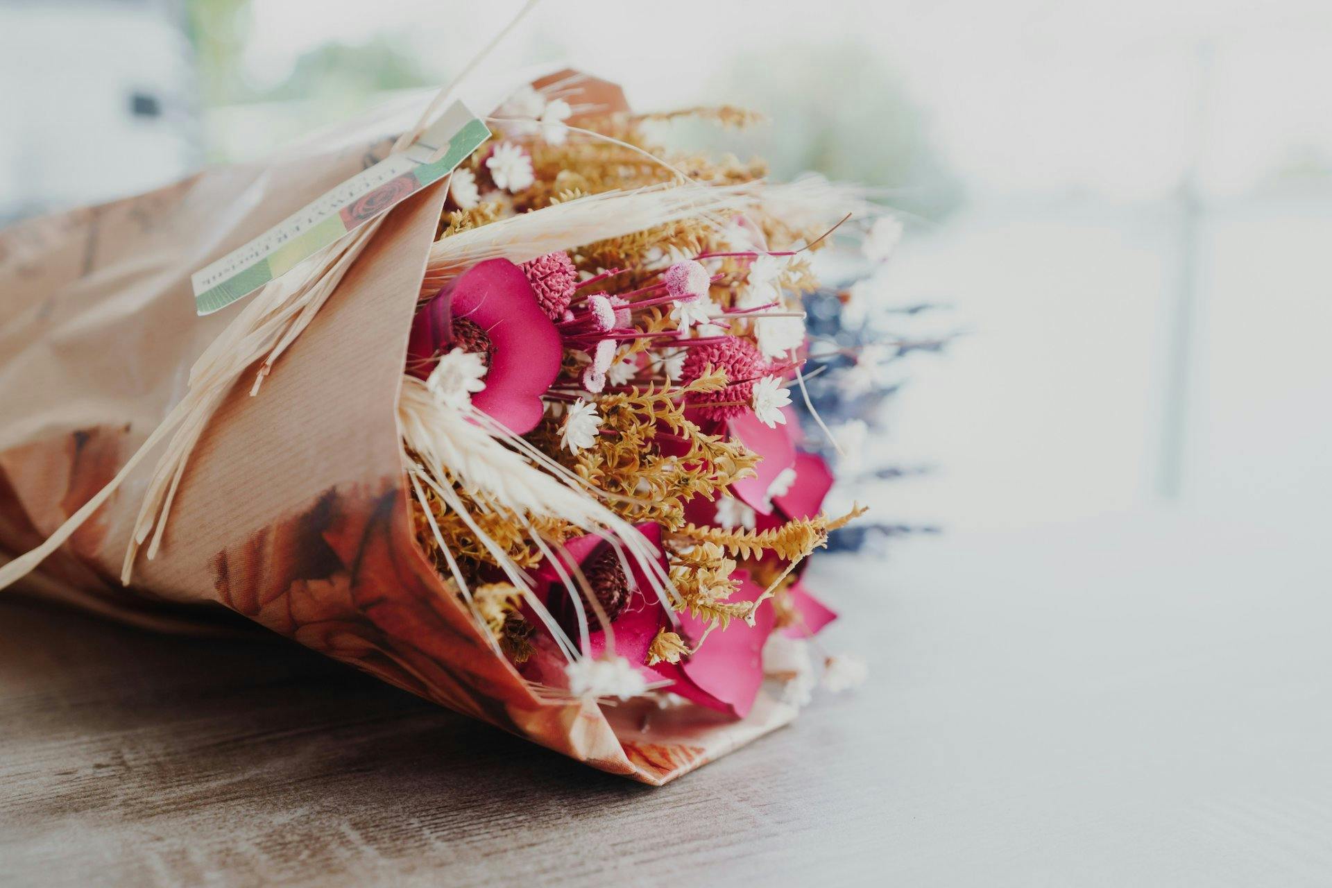 Ces fleurs séchées conservent leur magie toute l'année.