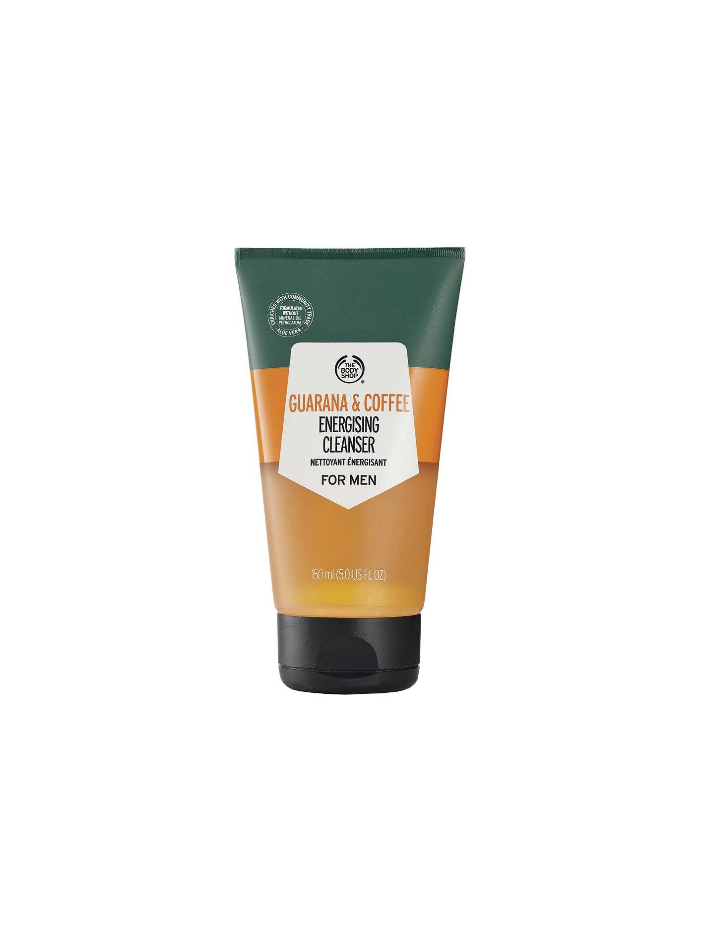 Einschäumen, bitte! Men’s Guarana & Coffee Waschgel, 150 ml, Fr. 24.95, The Body Shop.