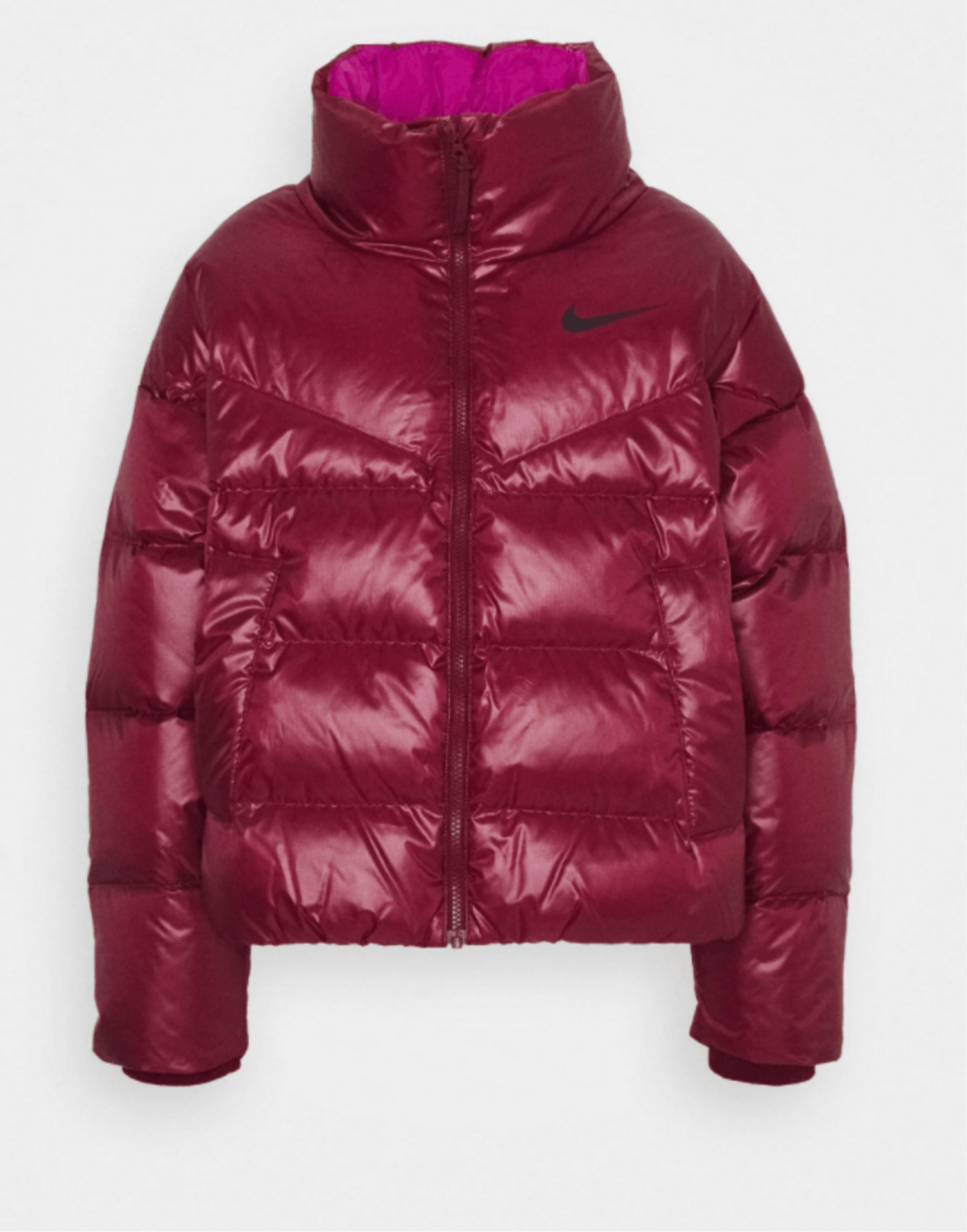 Doudoune bordeaux Nike, 245 fr.