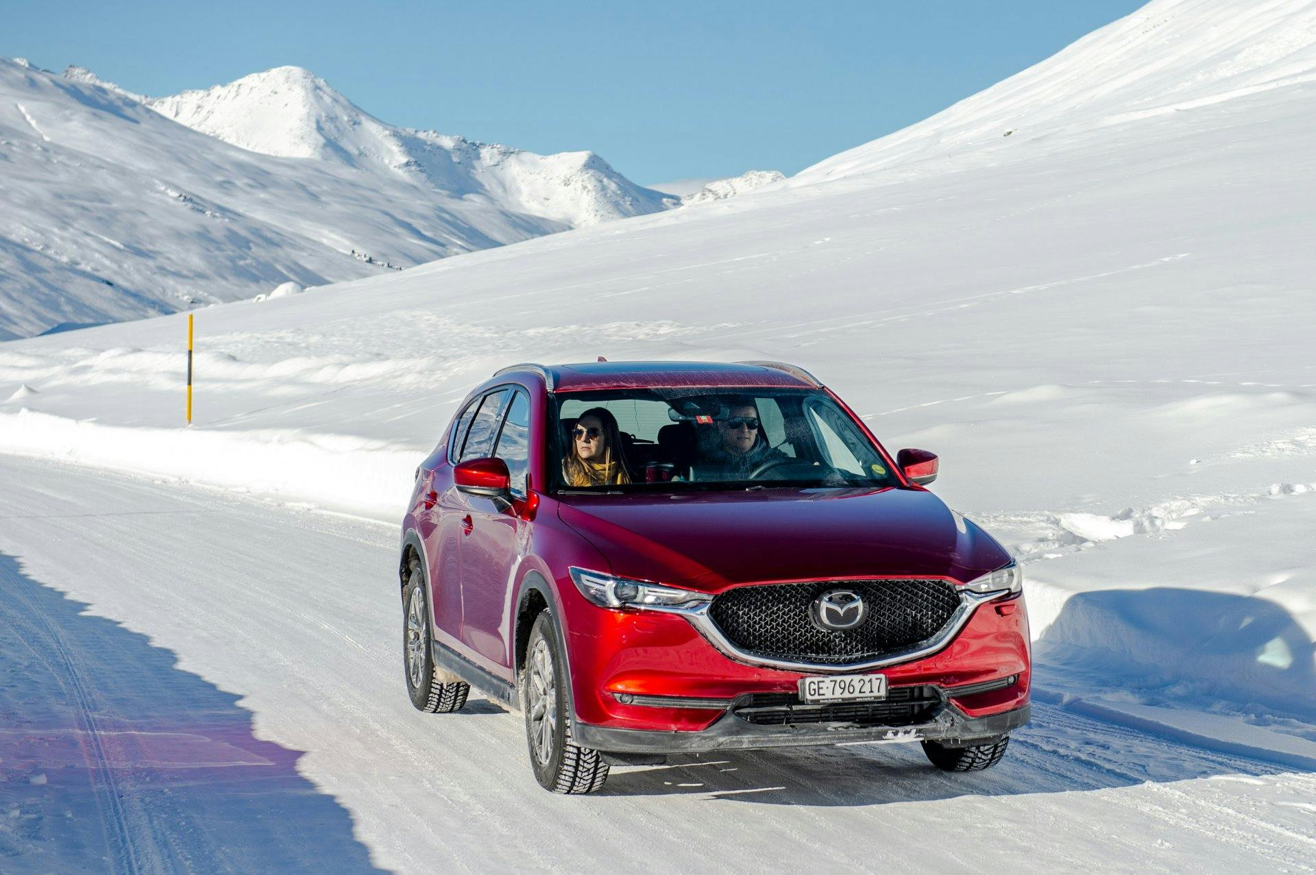 Au volant de son Mazda CX-5 4x4, Pascal a emmené sans le moindre souci sa petite tribu à destination.