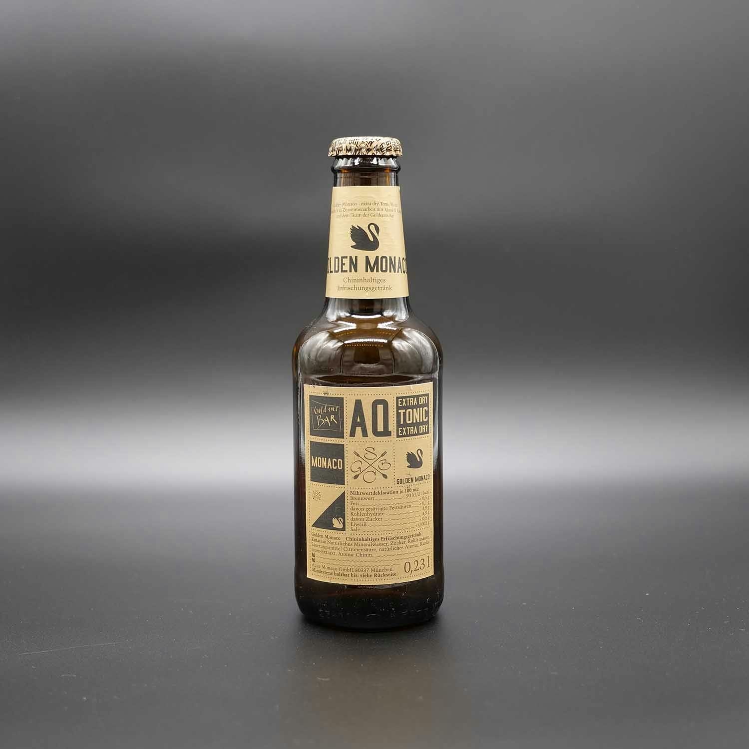 Das mit Chinin, Kardamom und Wacholder aromatisierte Aqua Monaco Golden Tonic enthält nur wenig Zucker und ist deshalb die perfekte Wahl für alle, die...