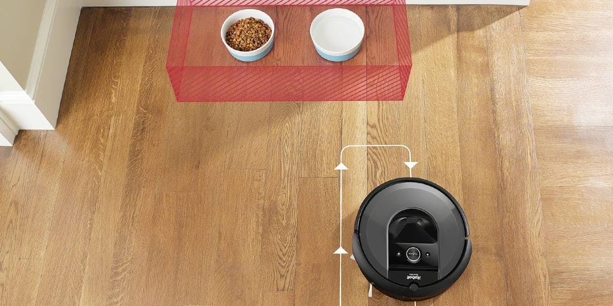 Les zones à ignorer vous permettent de nettoyer avec un contrôle accru, en évitant activement les zones où vous lui dites de ne pas aller.