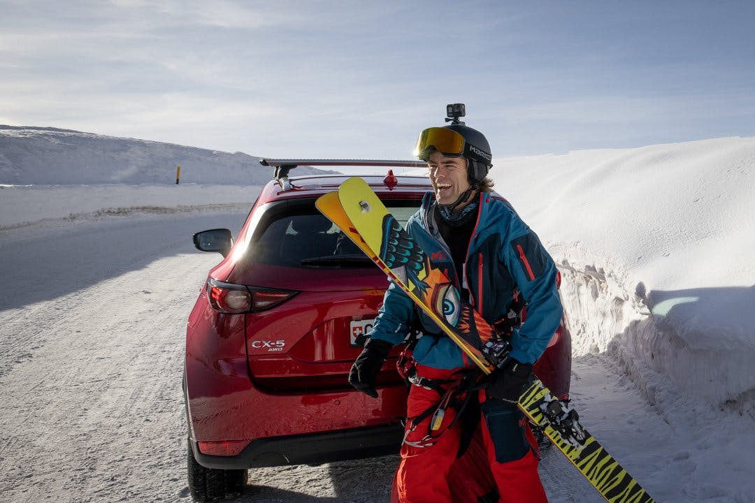 Skiern, Board, Schirm: Ueli Kestenholz mag Action mit Adrenalin.