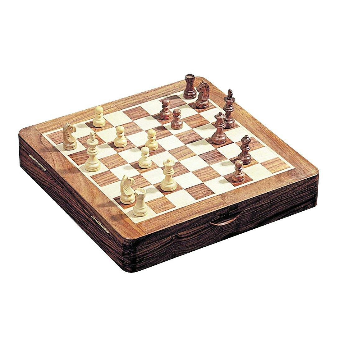 König der Brettspiele
Philos Schachkassette,
Fr. 59.95,